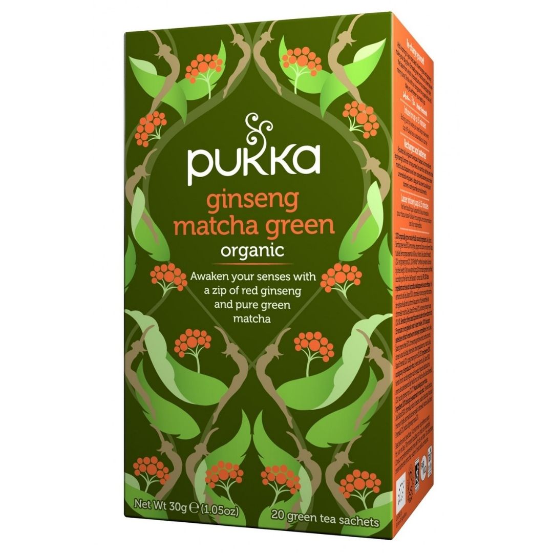 PUKKA GINSENG MATCHA GREEN